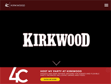 Tablet Screenshot of kirkwoodbar.com